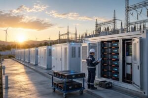 ![Grid storage batteries installed for long-lasting renewable energy backup and power reliability](https://voltcrave-battery.com/wp-content/uploads/2026/06/How-Long-Do-Grid-Storage-Batteries-Last.jpg "Grid Battery Lifespan")