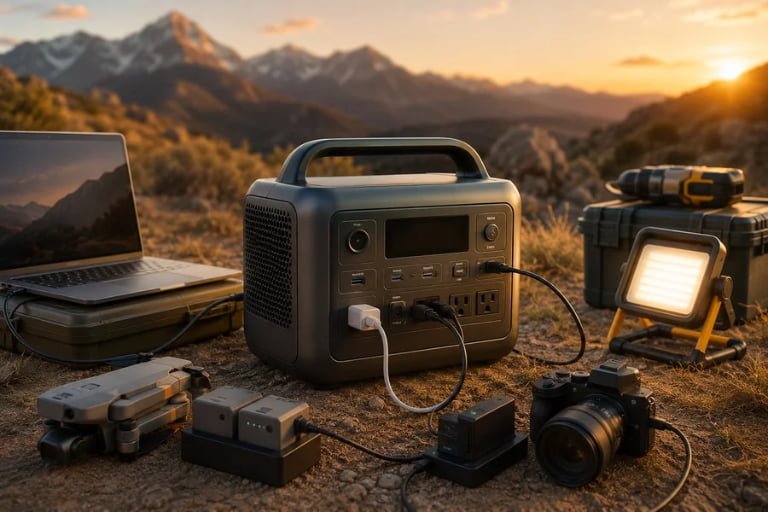 ![Portable outdoor power station charging camping electronics](https://voltcrave-battery.com/wp-content/uploads/2026/06/What-is-the-Best-Portable-Outdoor-Power-Station.jpg "Outdoor Power Station")