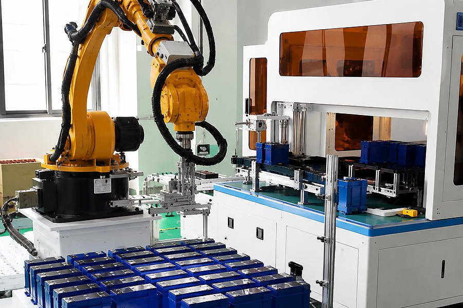 Battery cell production workshop