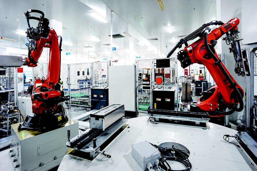 Battery pack assembly line