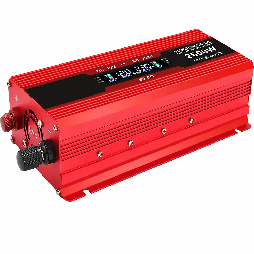Pure Sine Wave Inverter 500W-1000W LCD Style