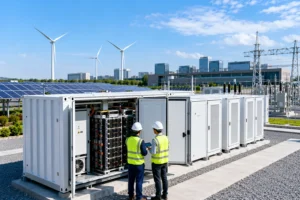 ![Top battery energy storage companies pioneering sustainable power solutions](https://voltcrave-battery.com/wp-content/uploads/2026/08/Top-10-Battery-Energy-Storage-Companies-Pioneering-a-Sustainable-Tomorrow.webp "Top Battery Storage Companies")