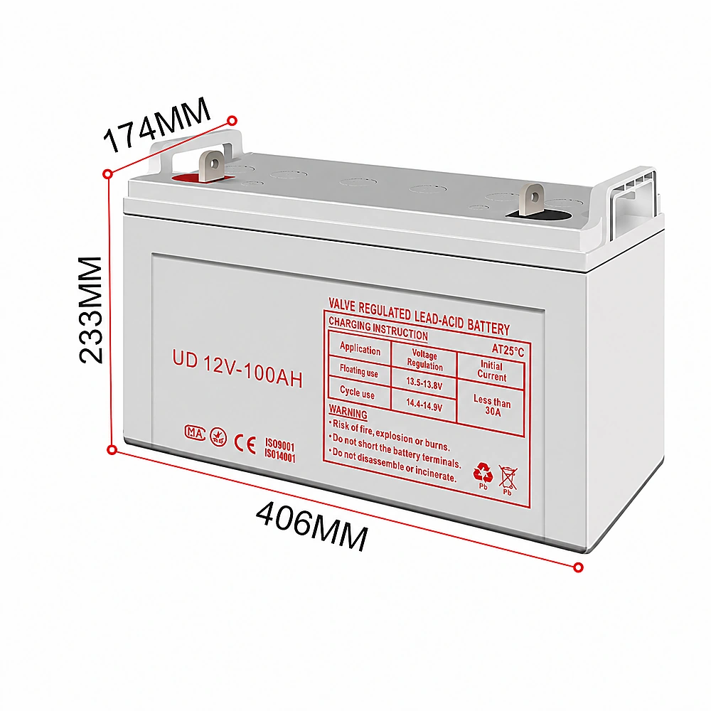 Solar Battery UD 12V 100AH