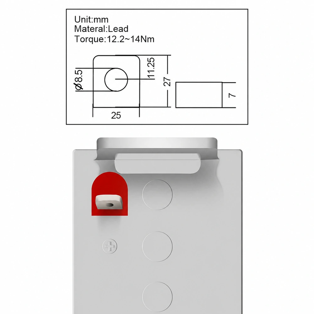 Solar Battery UD 12V 100AH