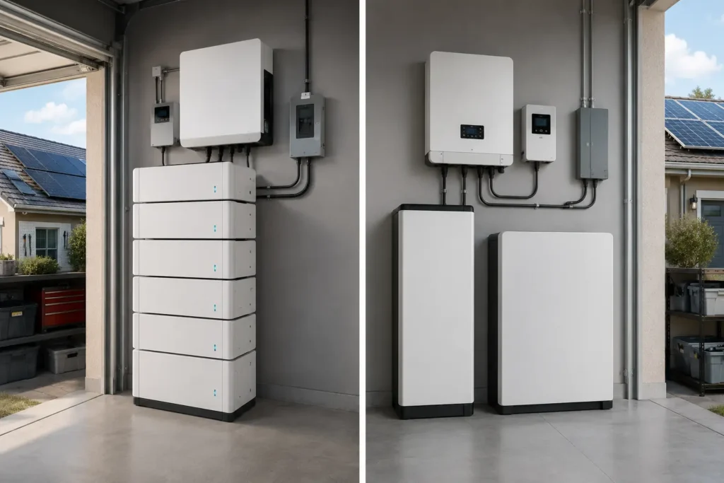 What Are the Key Differences Between Stackable and Non-Stackable Solar Batteries?