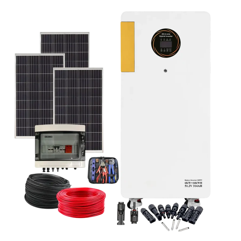 All-in-One ESS 10.24kWh LiFePO4 All-in-One ESS with 6kW Hybrid Inverter