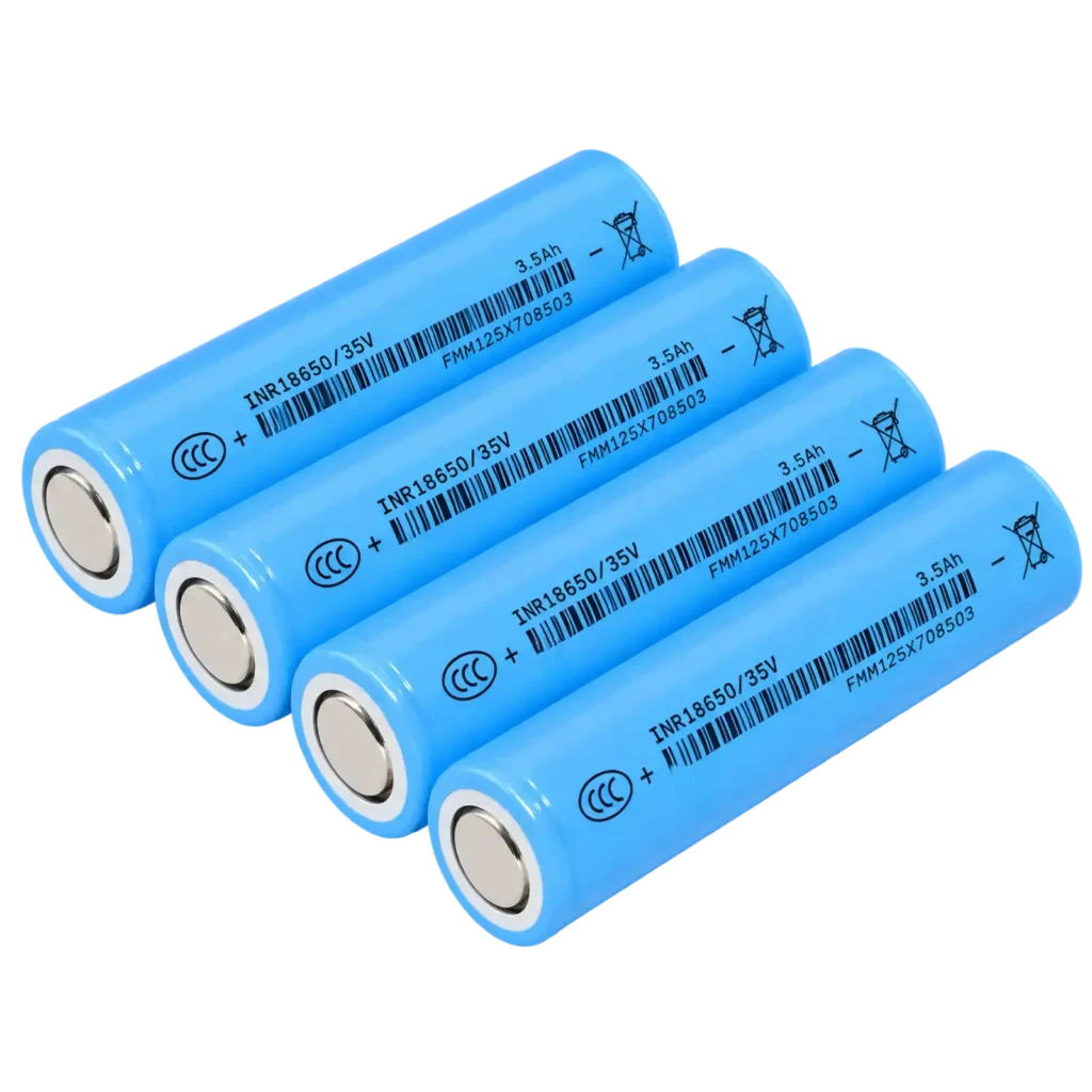 Consumer Battery 18650 3300–3500mAh Lithium-Ion Battery Cell