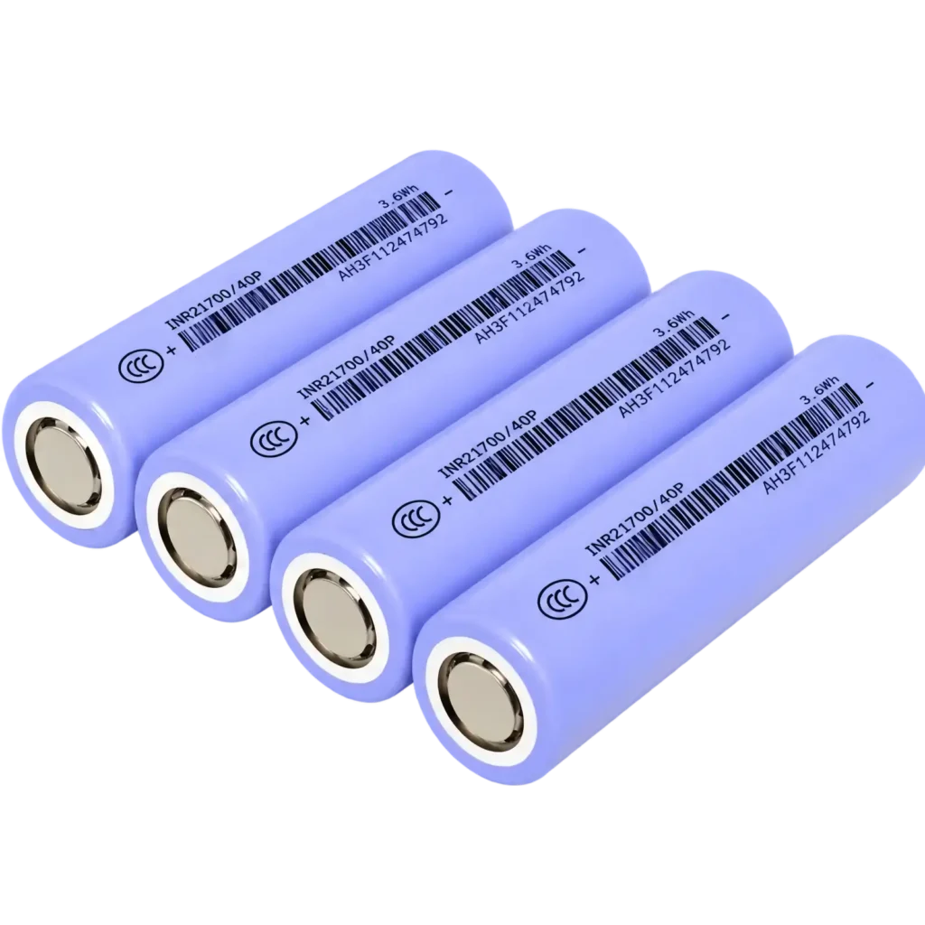 Consumer Battery INR21700/40P 4000mAh 3.6V Li-ion Cell