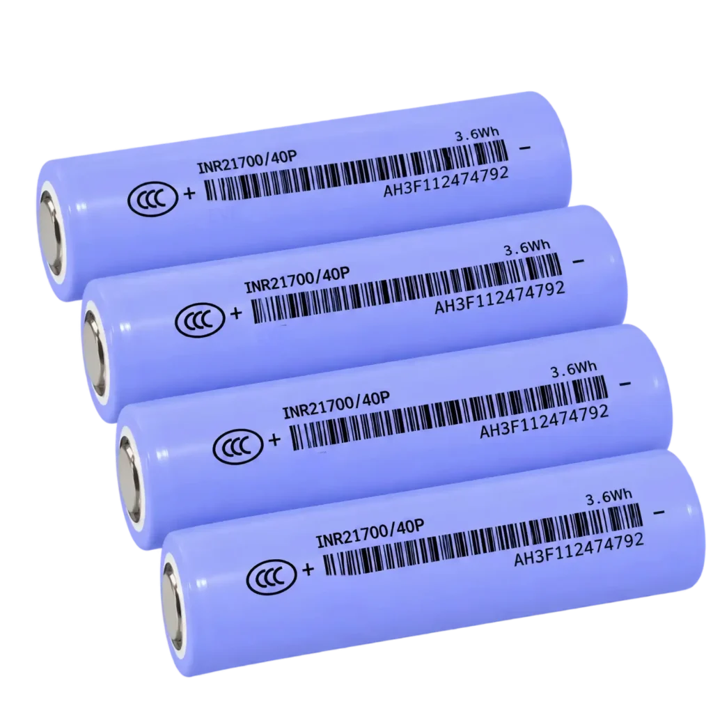 Consumer Battery INR21700/40P 4000mAh 3.6V Li-ion Cell