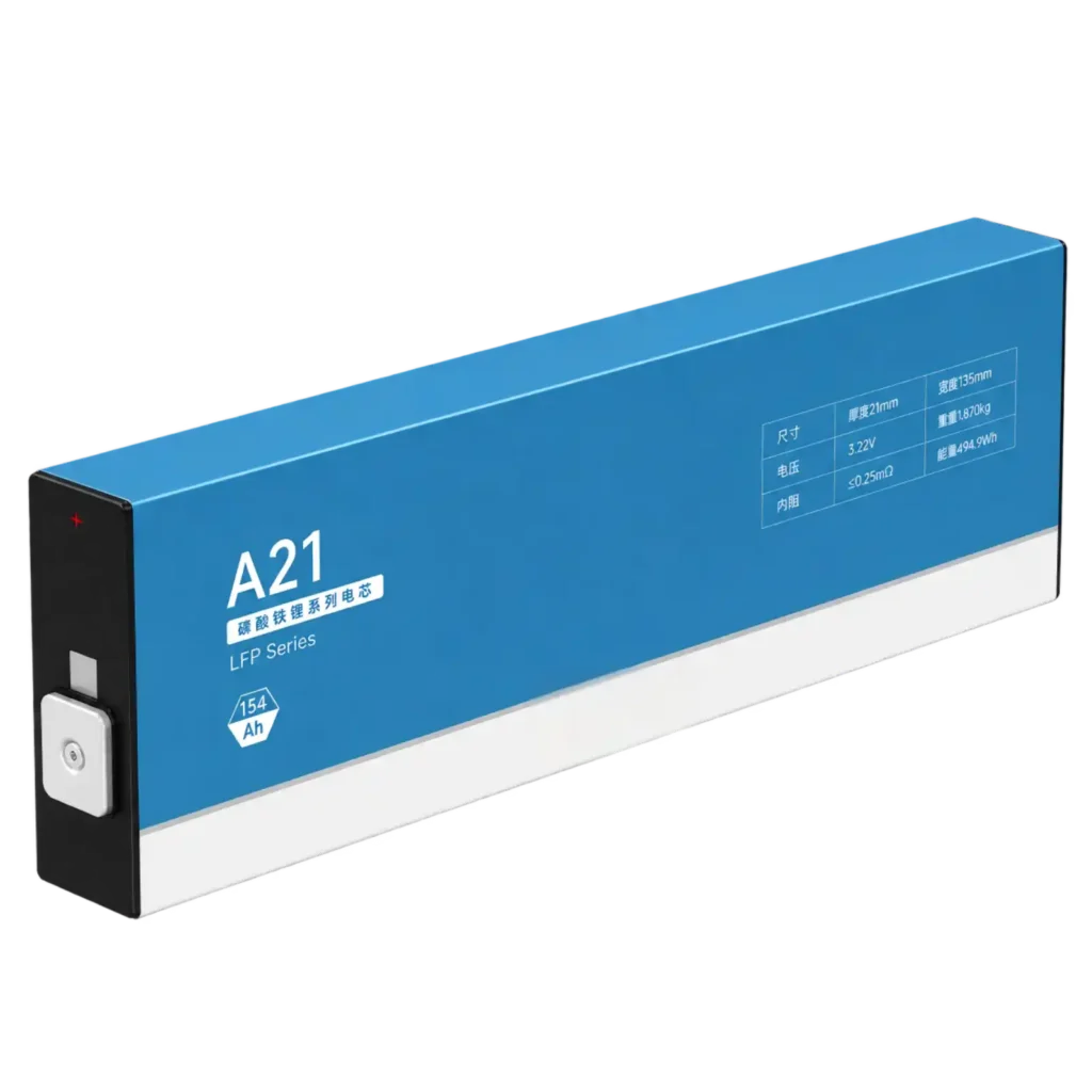 ESS Cell A21 154Ah 3.2V 495.8Wh LiFePO4 Cell