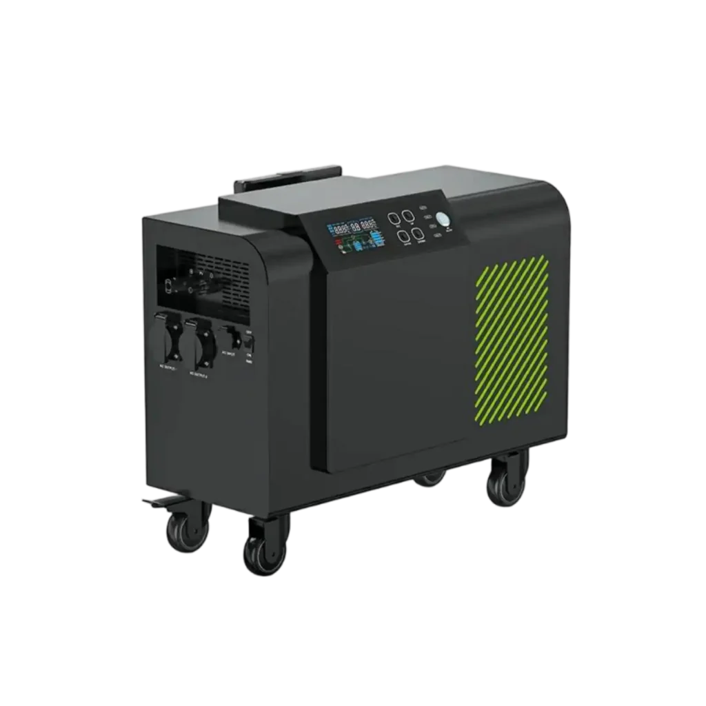 Home Backup BH0102A 1200W 2560Wh Portable Power Station with MPPT Solar Charging