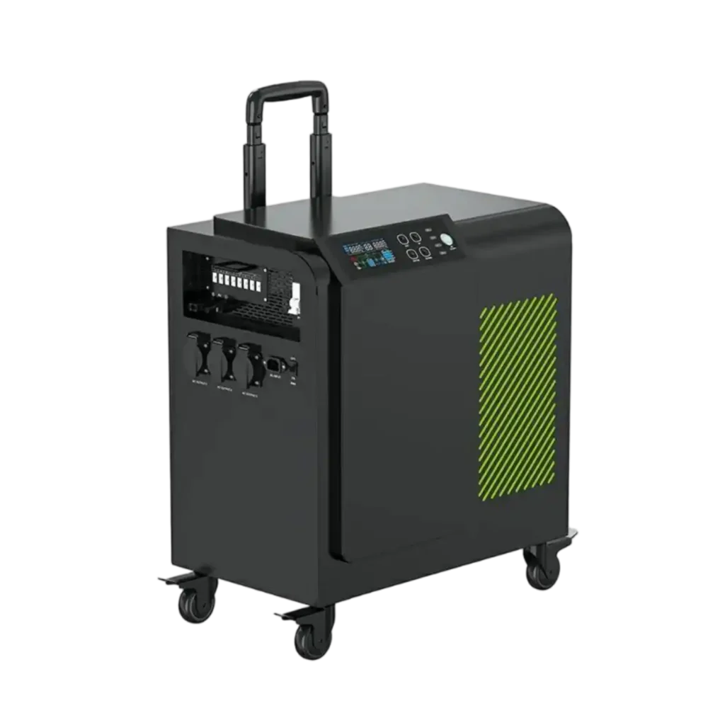 Home Backup BH0505C 5000W Portable Power Station with 5120Wh LiFePO4 Battery