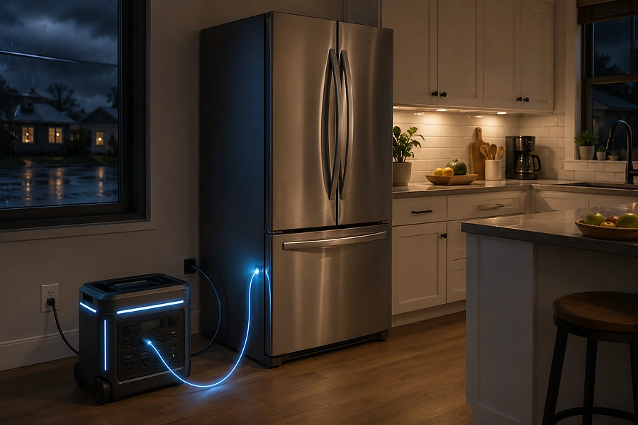 How Long Will a Power Station Power a Fridge?