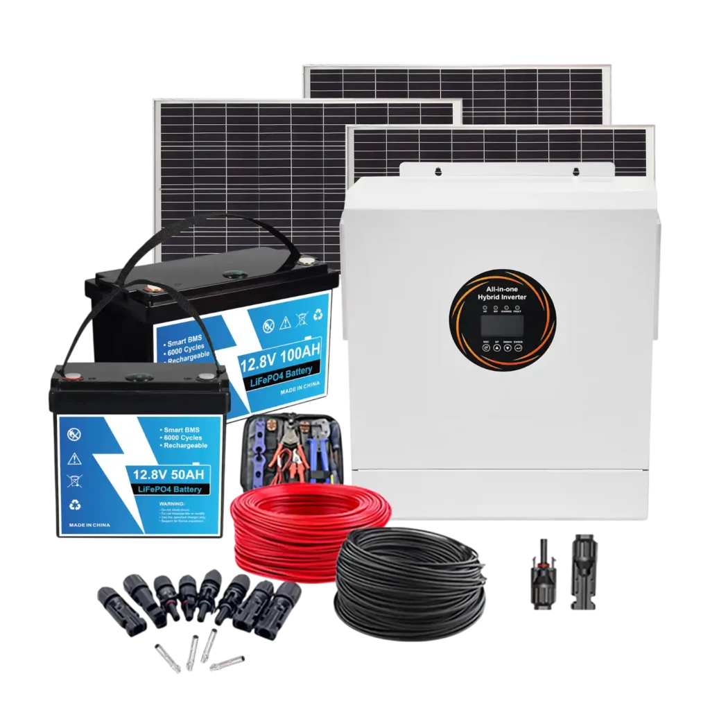 Hybrid Solar 12kW All-in-One Hybrid Inverter for Home Energy Storage
