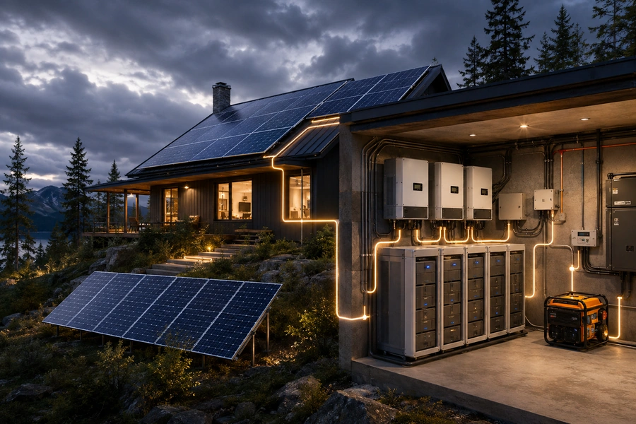Off Grid Solar Battery Storage: How Do You Build a Reliable Power System