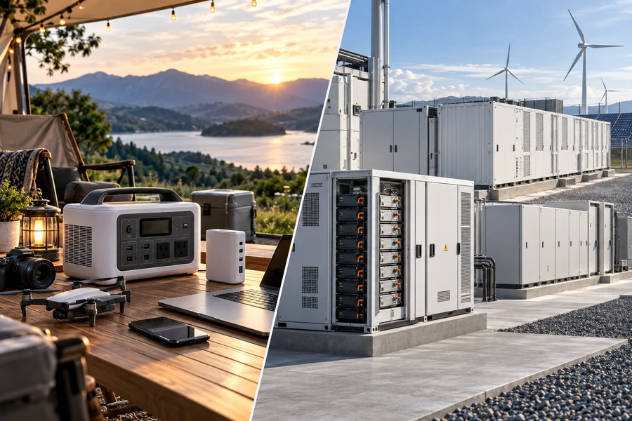 ![Consumer and industrial batteries compared for capacity durability applications and performance](https://voltcrave-battery.com/wp-content/uploads/2026/09/The-Differences-Between-Consumer-and-Industrial-Batteries.webp "Consumer vs Industrial Batteries")