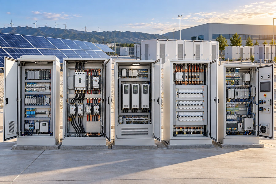 ![Electrical control cabinet types for automation power distribution and industrial system management](https://voltcrave-battery.com/wp-content/uploads/2026/09/What-Types-of-Electrical-Control-Cabinets-Are-Available.webp "Electrical Control Cabinet Types")