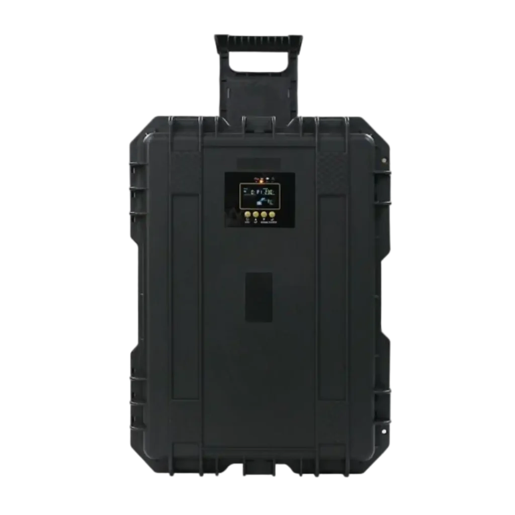 Portable Power Station 5000W Trolley Mobile Solar Generator