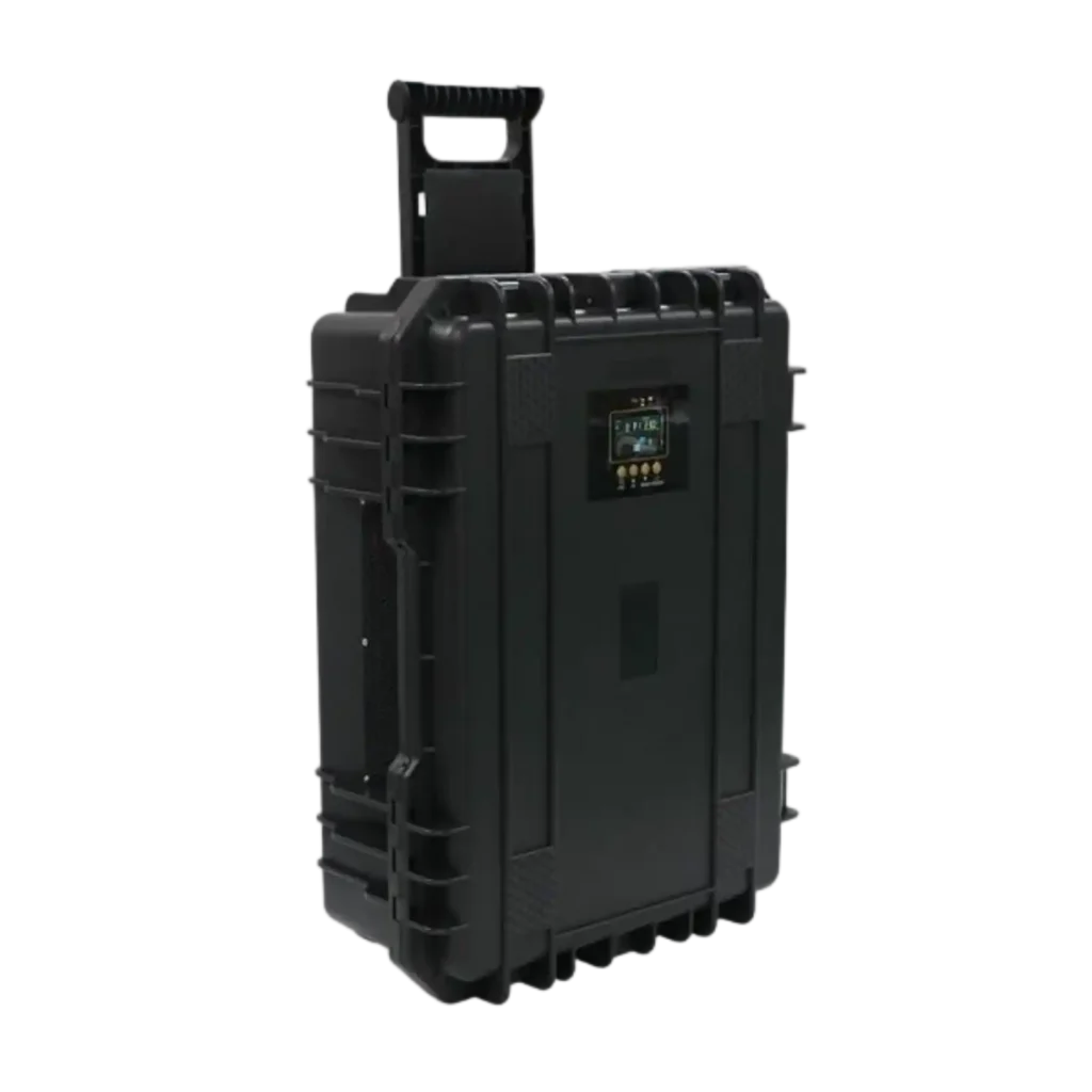 Portable Power Station 5000W Trolley Mobile Solar Generator
