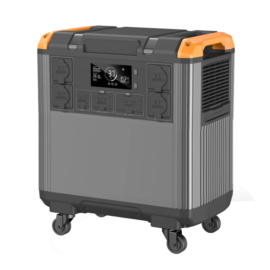 Portable Power Station 5000Wh With LiFePO4 3000W