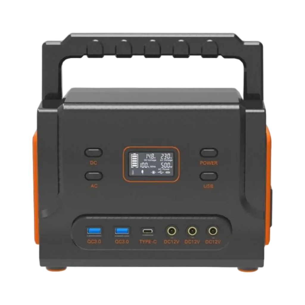 Portable Power Station Outdoor Solar Power Generator 500W