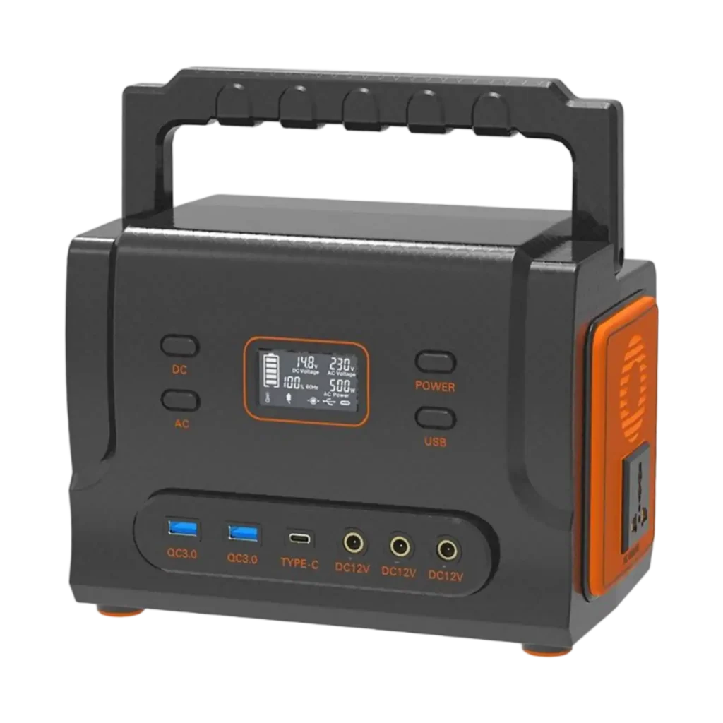 Portable Power Station Outdoor Solar Power Generator 500W