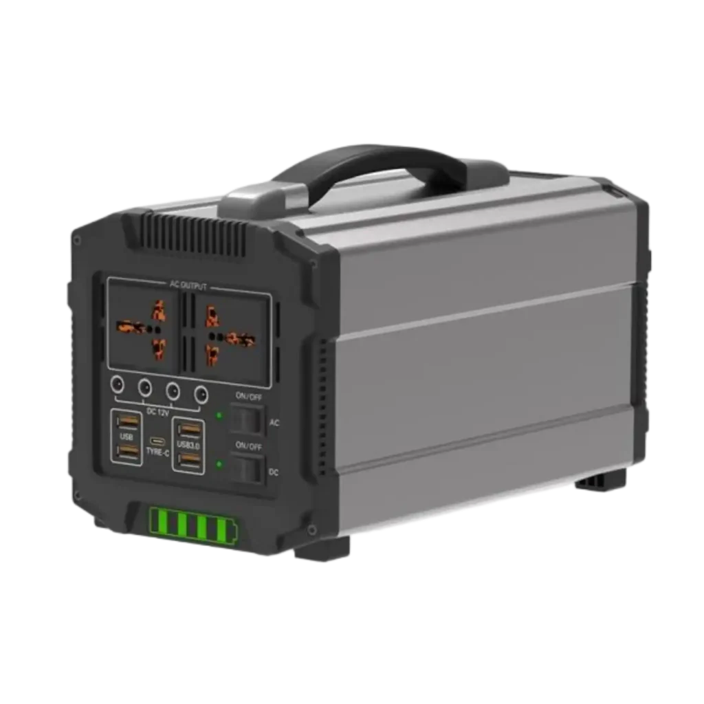 Portable Power Station Solar Generator 500W