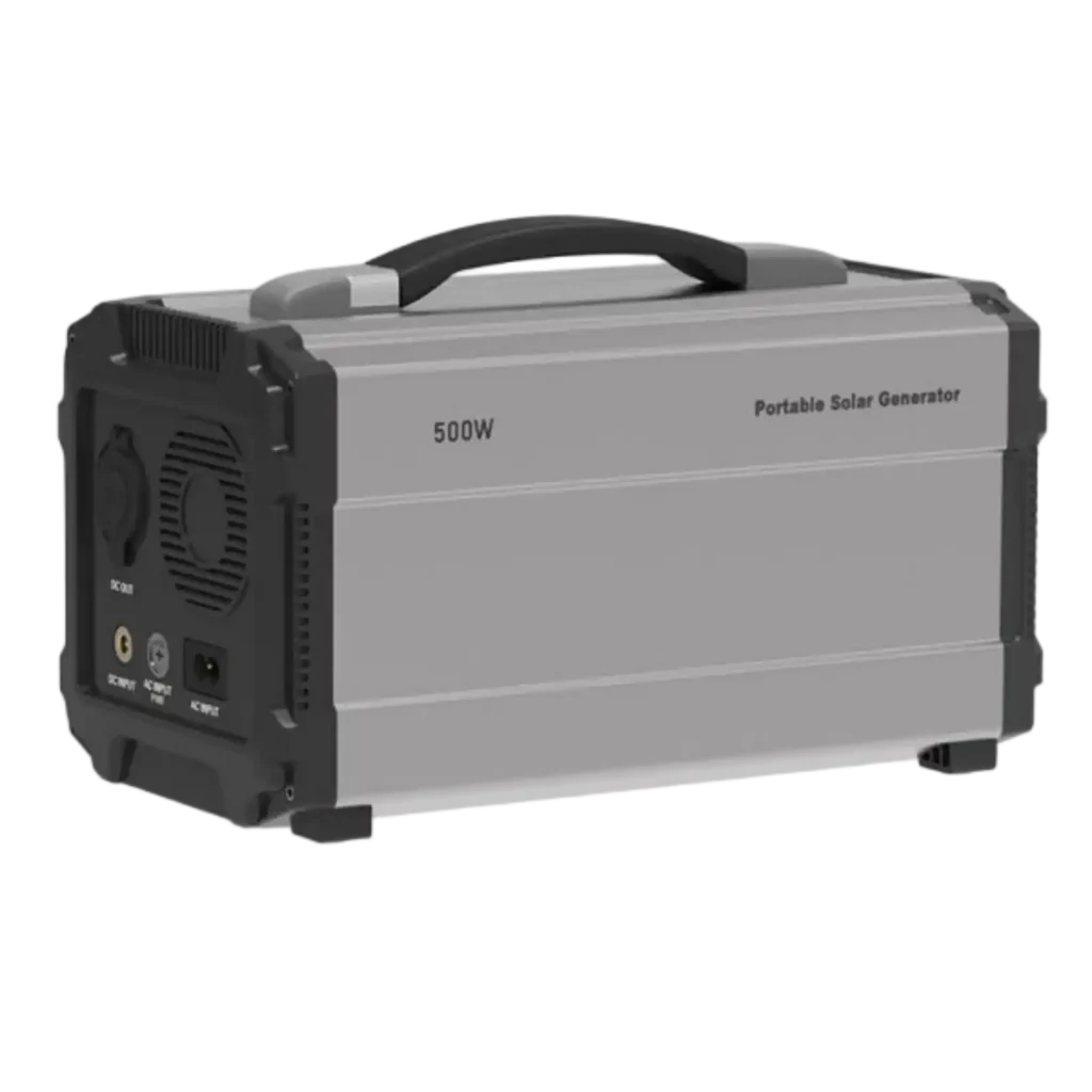 Portable Power Station Solar Generator 500W