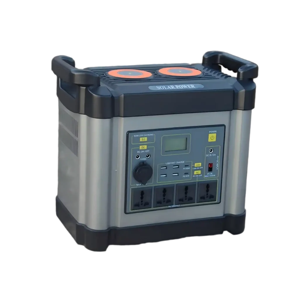 Portable Power Station Solar Power Generator 1000W