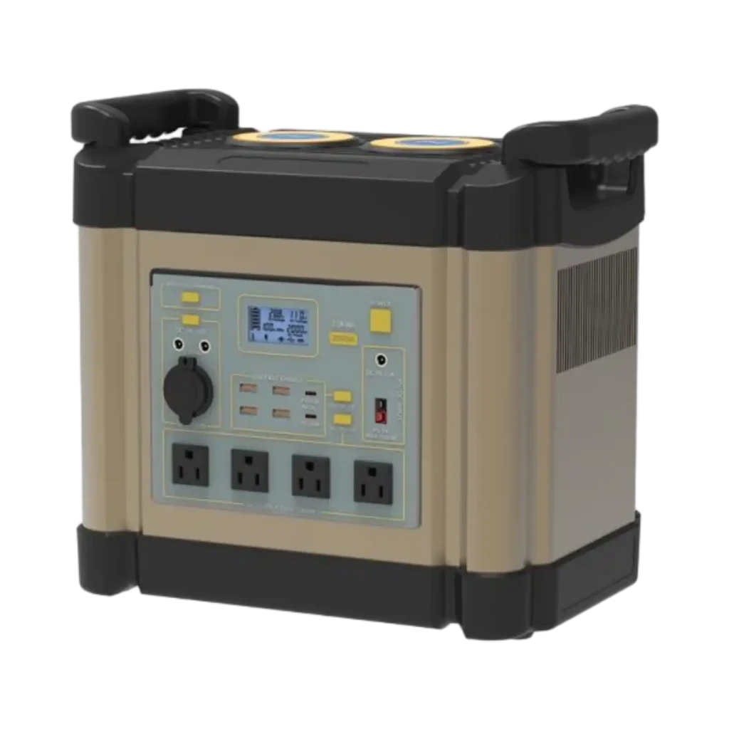 Portable Power Station Solar Power Generator 2000W