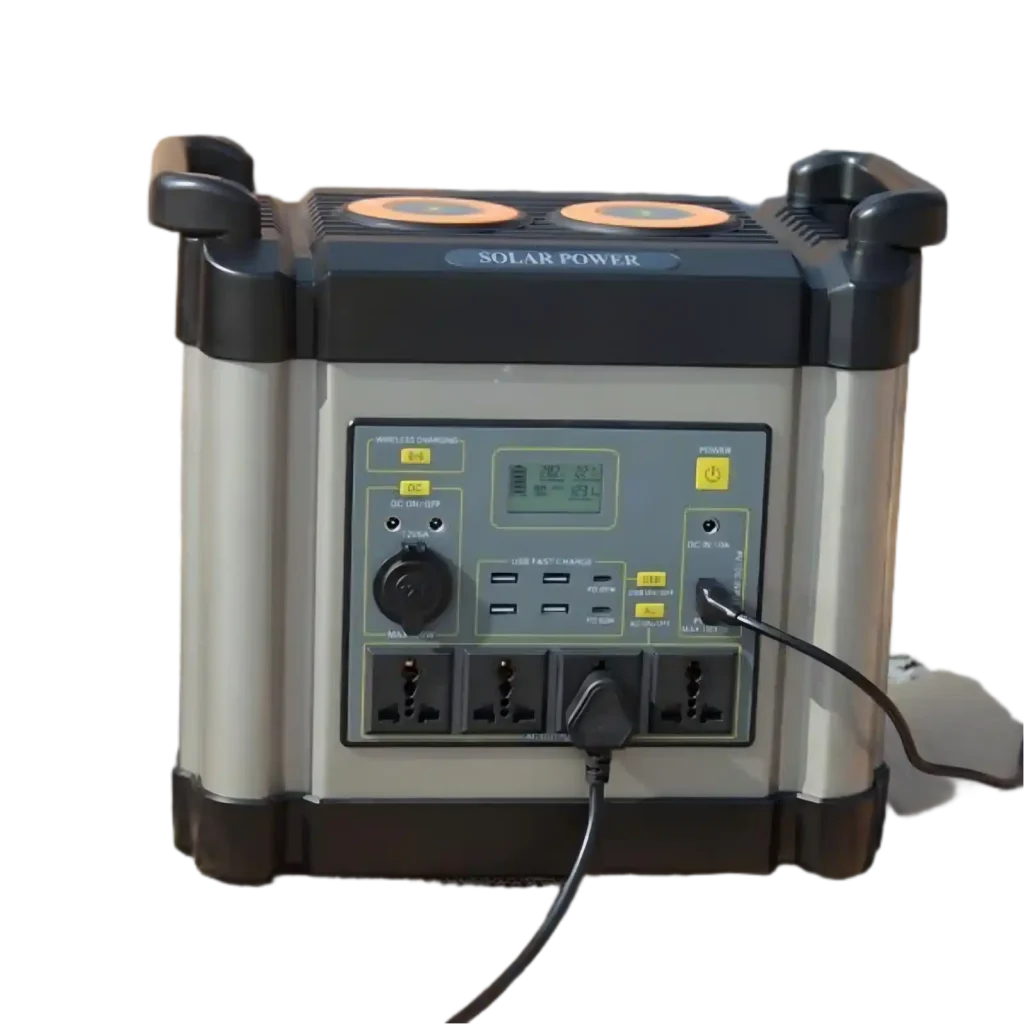 Portable Power Station Solar Power Generator 2000W