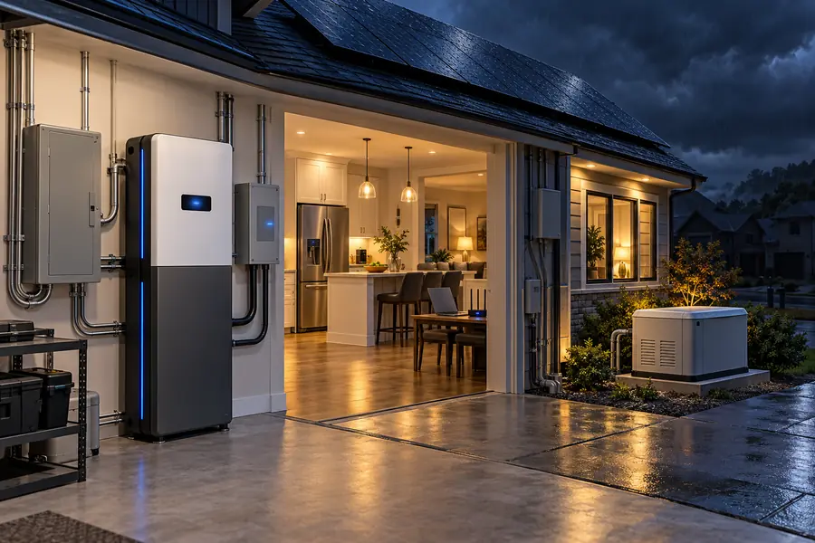 ![Home electricity backup system providing reliable emergency power and household energy storage](https://voltcrave-battery.com/wp-content/uploads/2026/10/What-Is-the-Best-Electricity-Backup-System-for-My-Home.webp "Best Home Backup System")