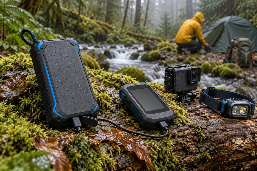 ![Best power bank for reliable outdoor charging during camping travel and adventures in 2026](https://voltcrave-battery.com/wp-content/uploads/2026/10/Which-Power-Bank-Is-Best-for-Outdoor-Use-in-2026.webp "Best Outdoor Power Bank")